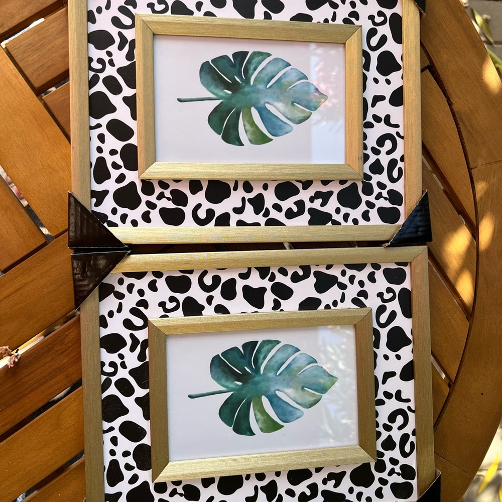 Framed wall art